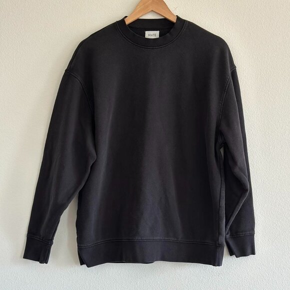 Mate the Label Organic Fleece Oversized Sweatshirt, Size XS/Small - Picture 1 of 4